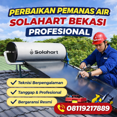 Perbaikan Pemanas Air Solahart Bekasi Profesional - Solusi Cepat, Bergaransi, dan Tahan Lama