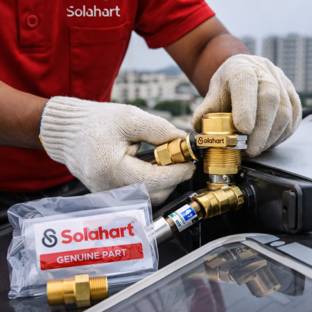 Menggunakan Suku Cadang Original